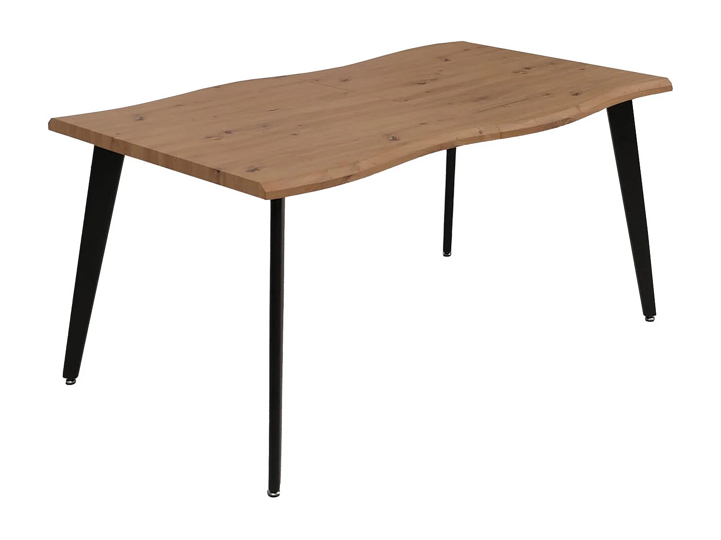 Spisebord MCW-O60,  valnød-look