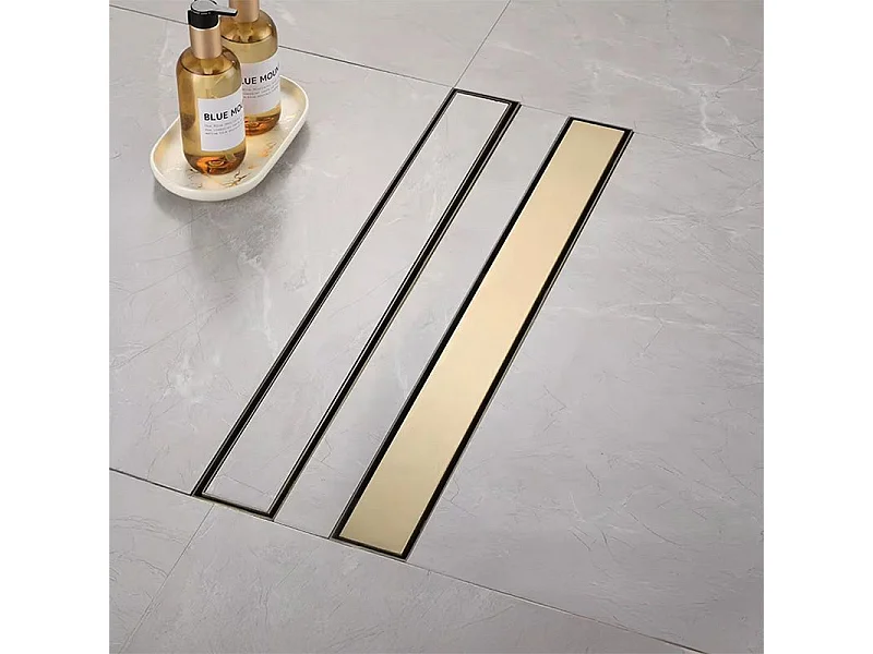 Drenaje Lineal Rea Neox 90 Brushed Gold