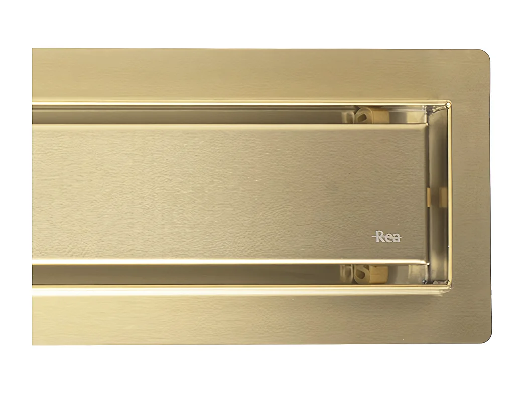 Drenaje Lineal Rea Neox 90 Brushed Gold