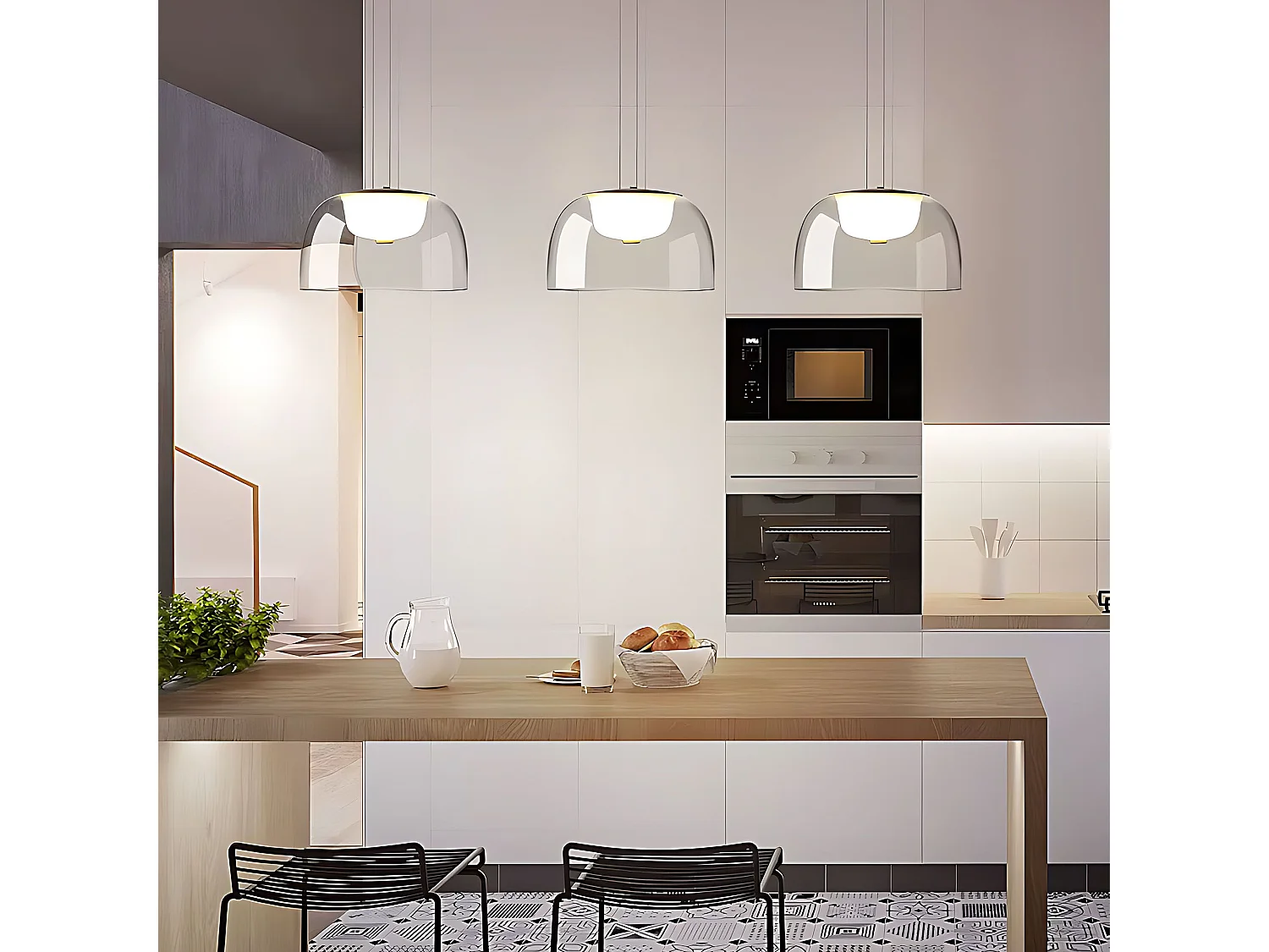 Hangende Plafondlamp Toolight App1690-1Pc B Led Gold