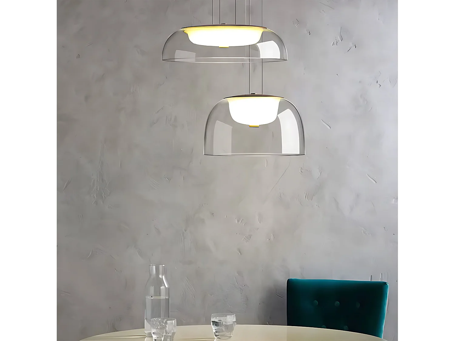 Hangende Plafondlamp Toolight App1690-1Pc B Led Gold