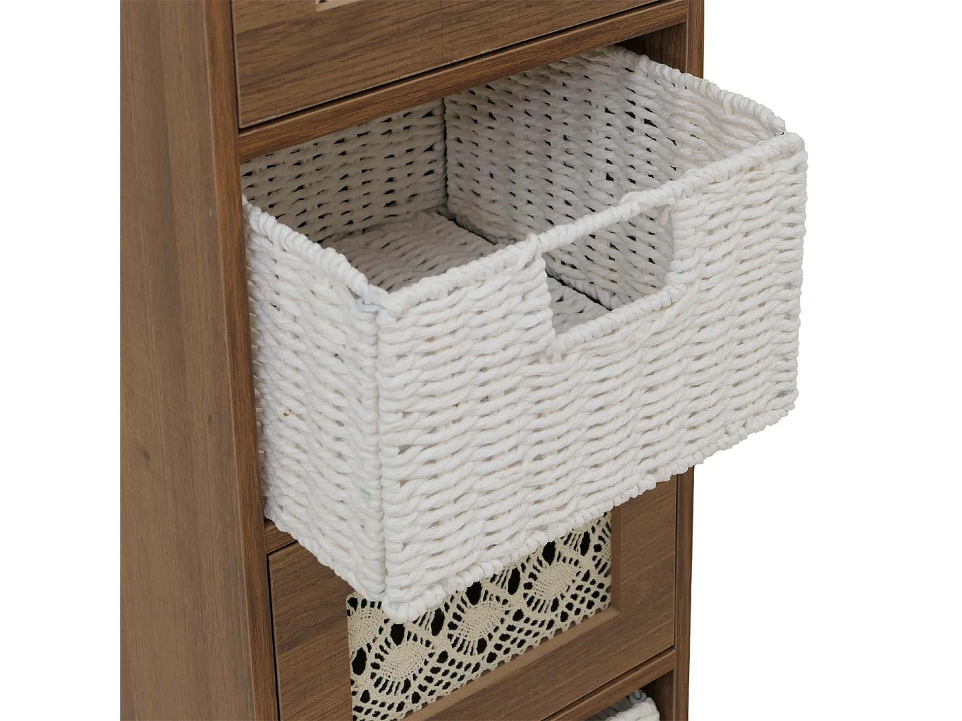 Commode MCW-O75,  marron