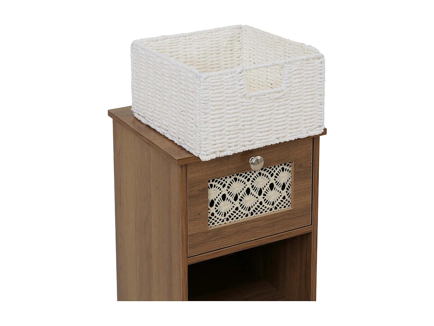 Commode MCW-O75,  marron