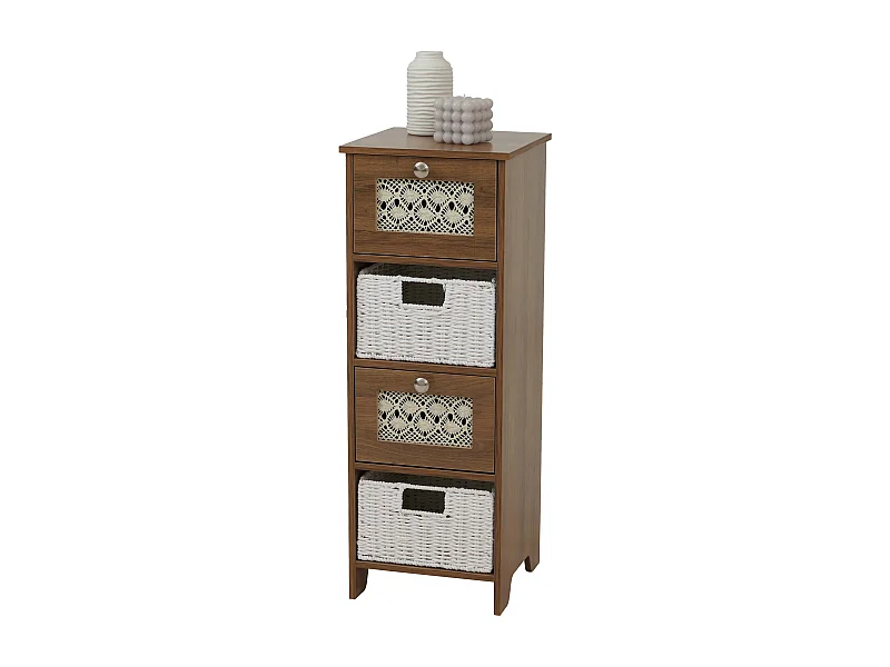 Commode MCW-O75,  marron