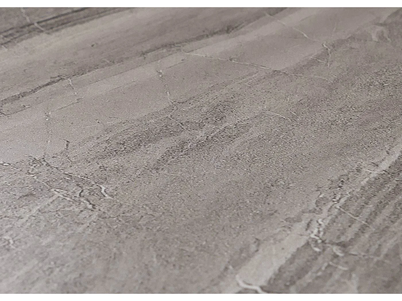 Esszimmertisch MCW-O61, Marmor-Optik grau