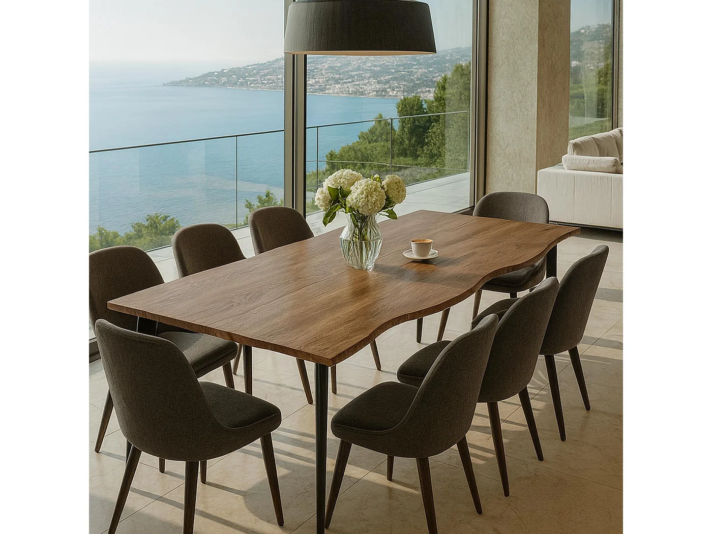 Stół do jadalni MCW-O60,  jasny dąb