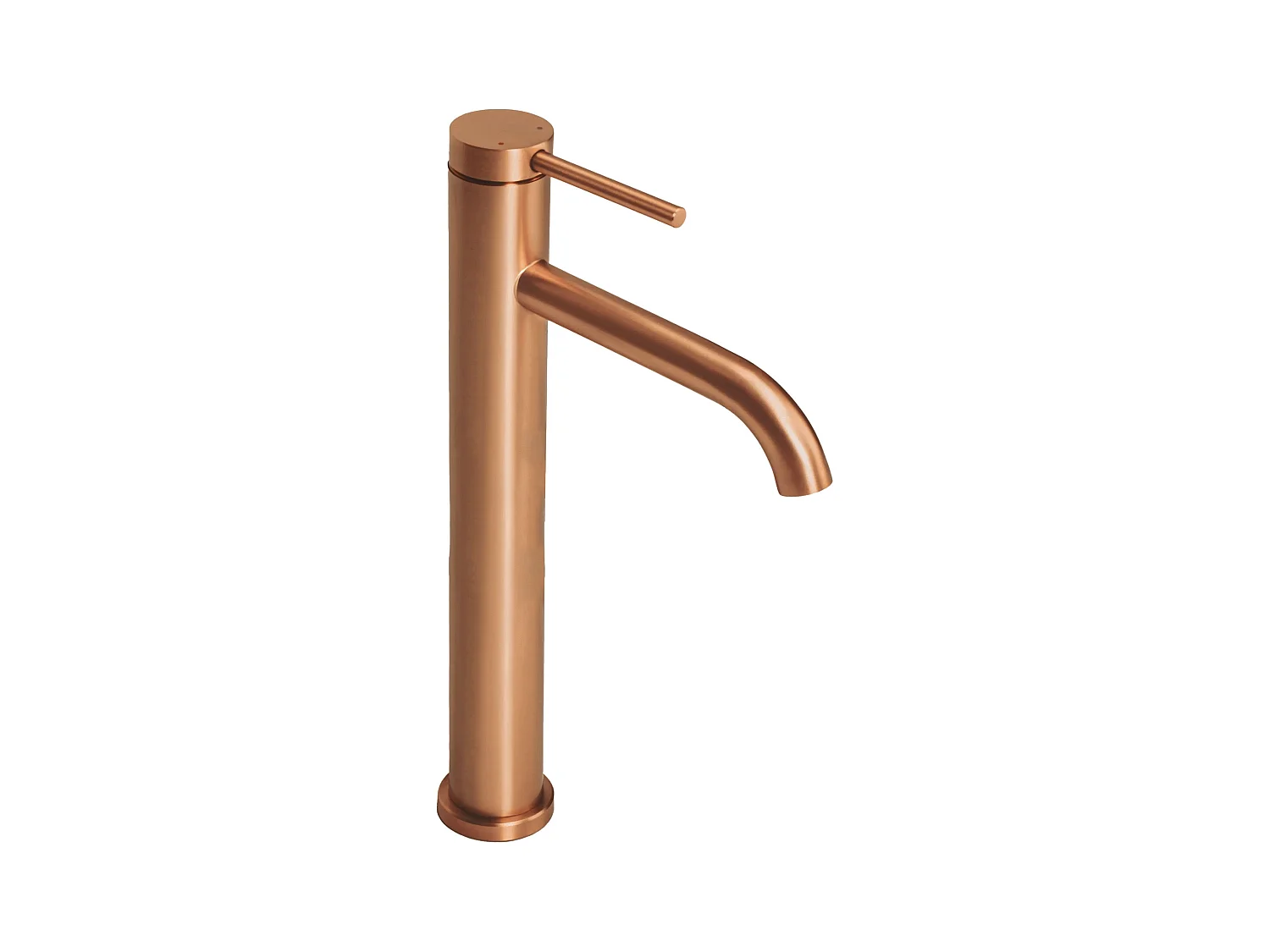 Torneira Para Lavatório Rea Clif High Brush Copper