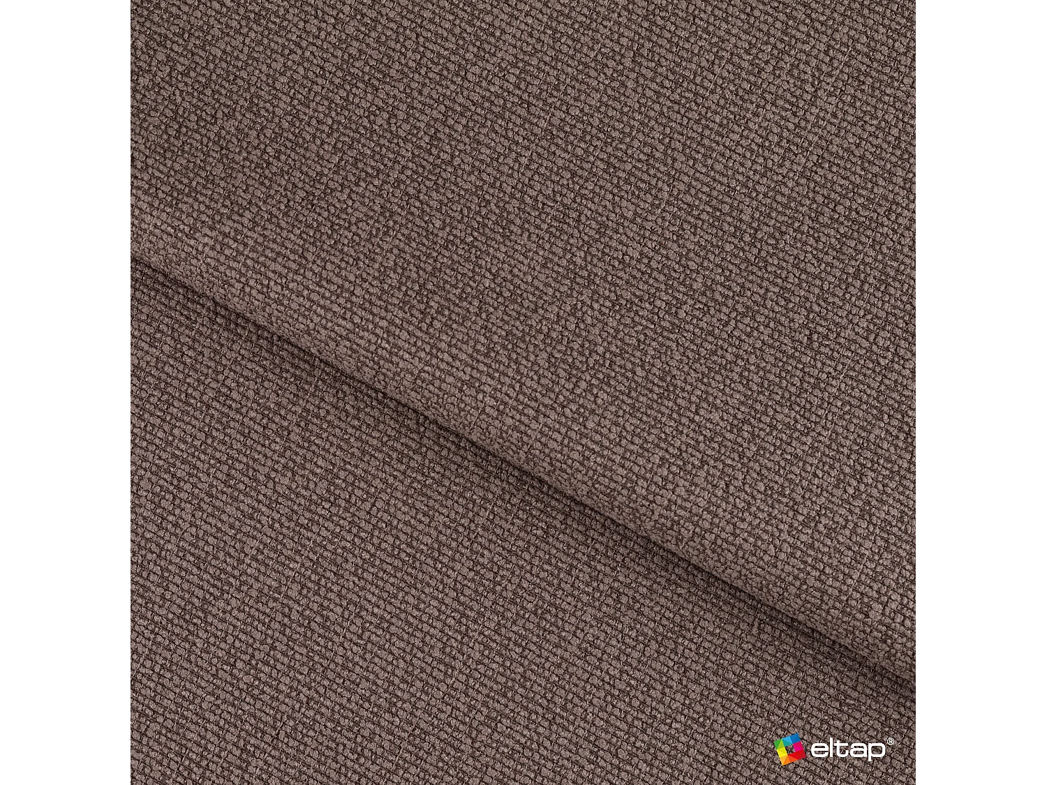 Letto box spring Damian/140x200/rivestimento in tessuto/Marrone