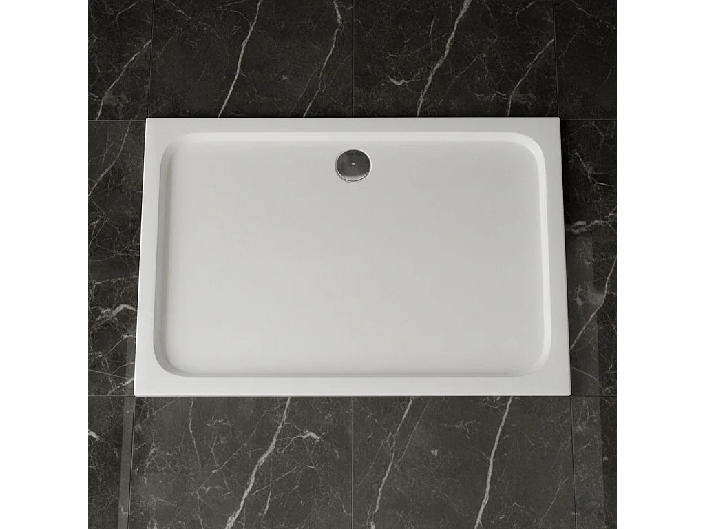 Duschtasse Rea Belmond 80X100 White