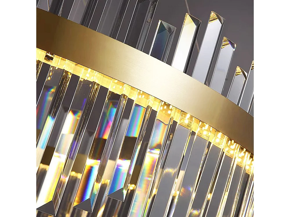 Candeeiro Suspenso Toolight App1513-Cp80 Brush Gold