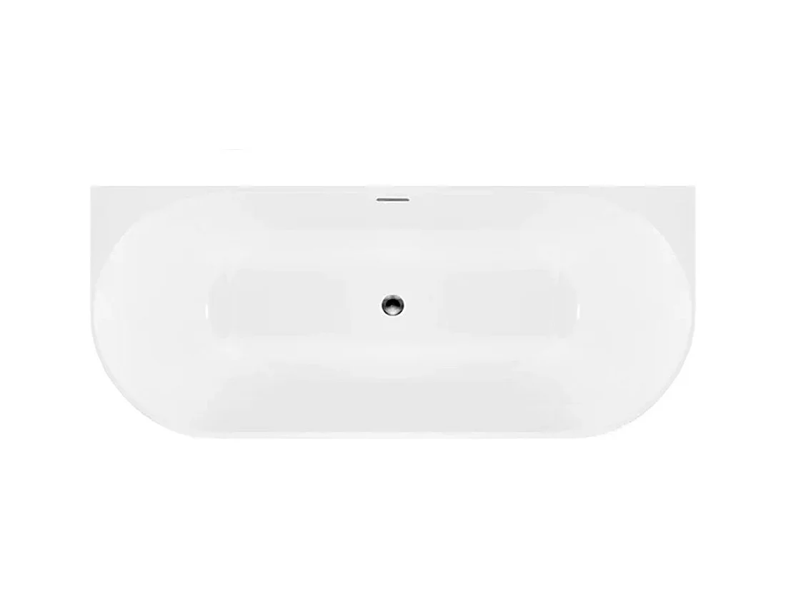 Baignoire Murale Rea Capri Slim 170 White