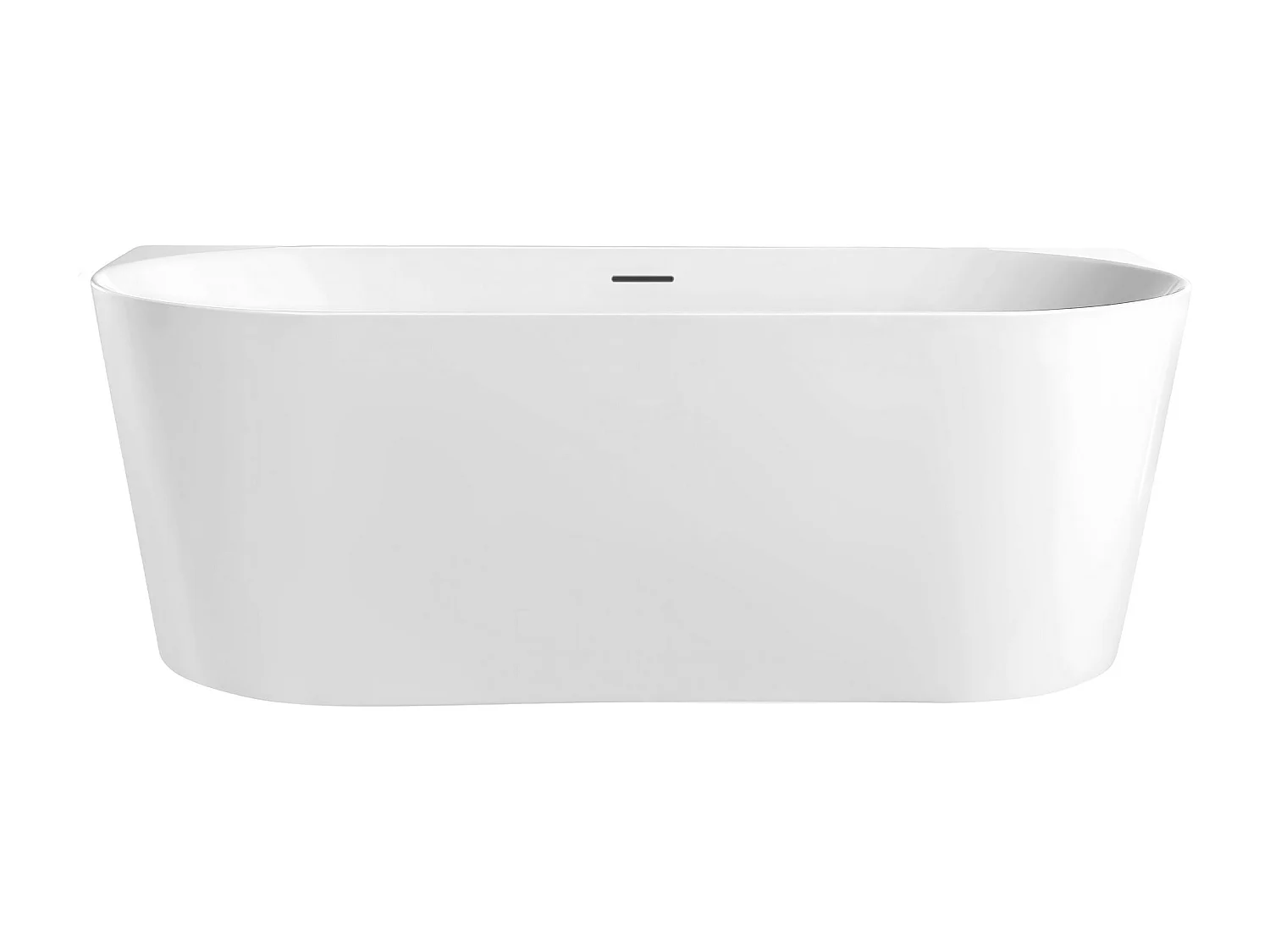 Baignoire Murale Rea Capri Slim 170 White