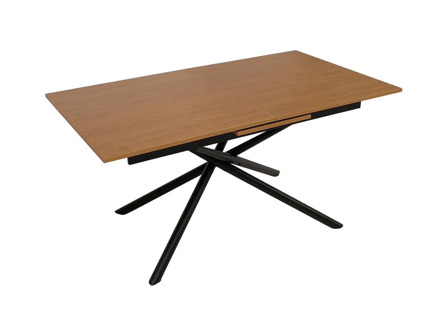 Esszimmertisch MCW-O57, Walnuss-Optik