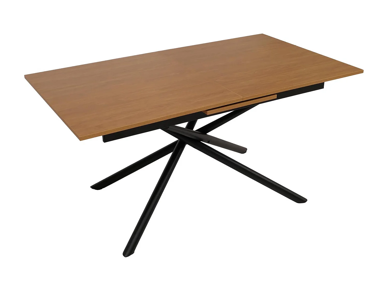 Spisebord MCW-O57,  valnødslook