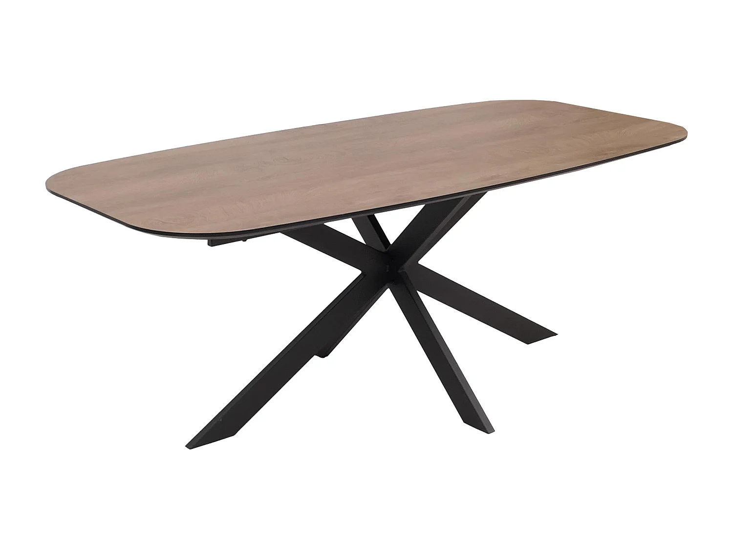 Spisebord MCW-O56,  valnødslook