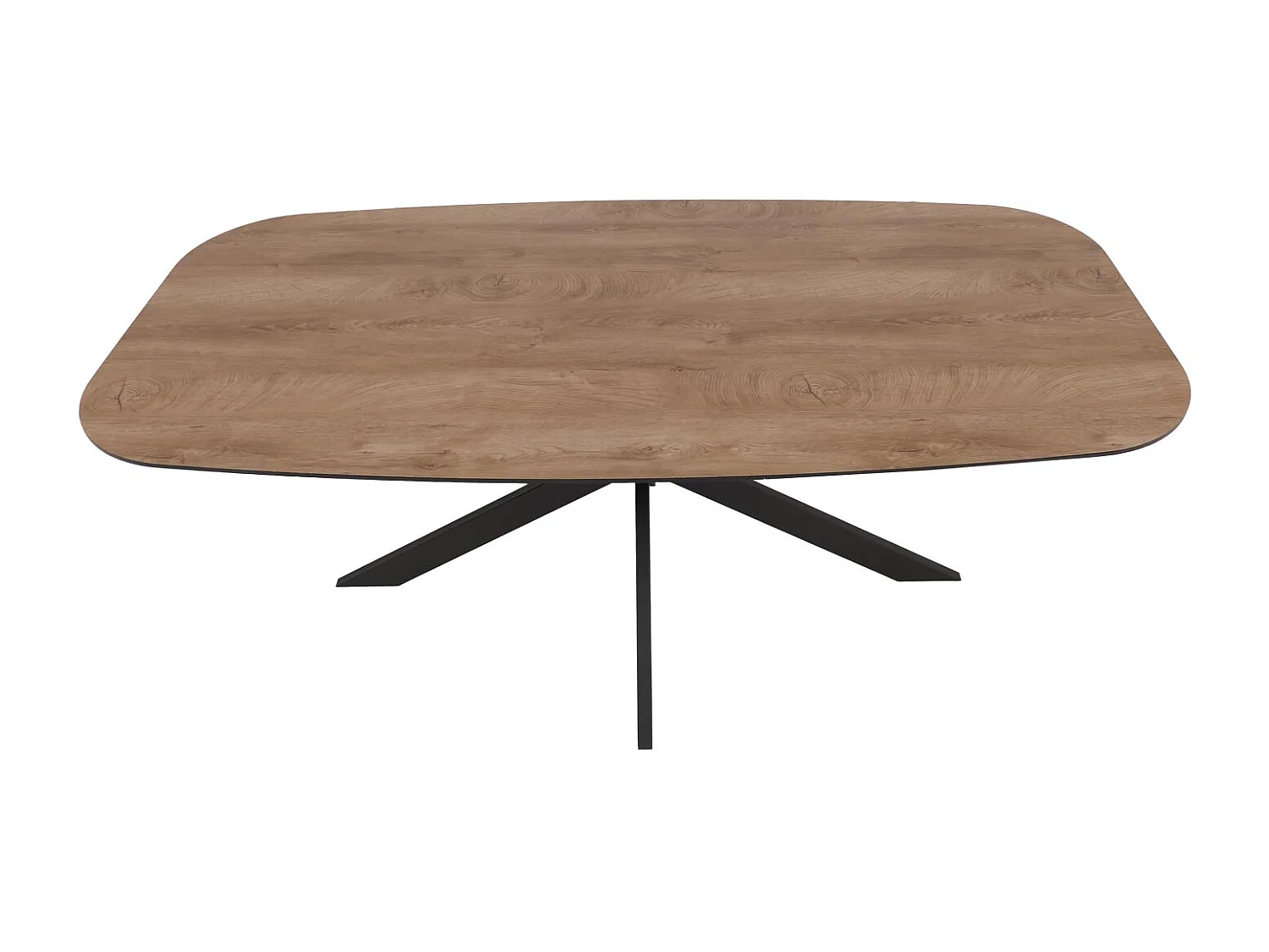Spisebord MCW-O56,  valnødslook