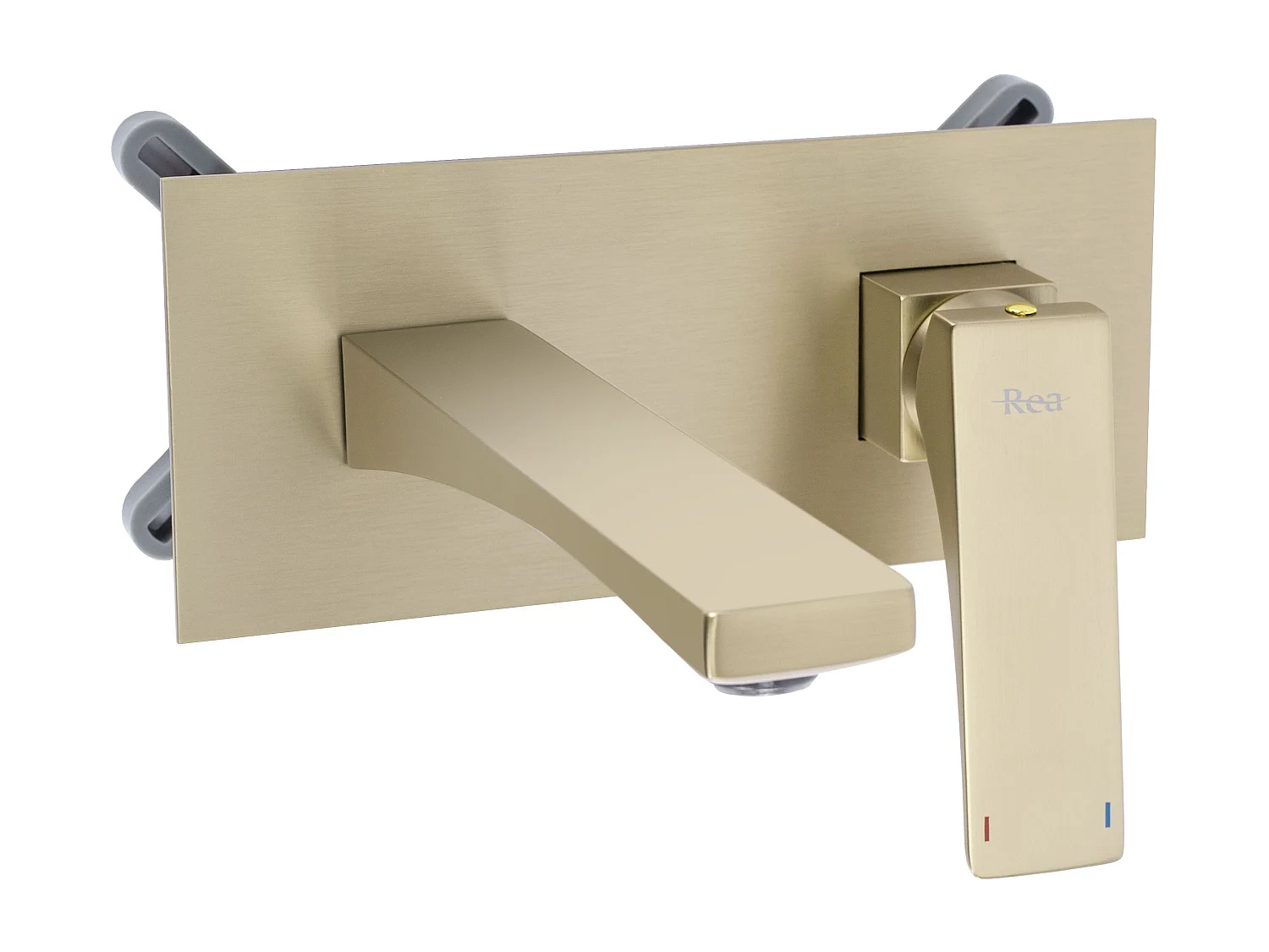 Robinet De Lavabo Encastré Rea Joe Brush Gold