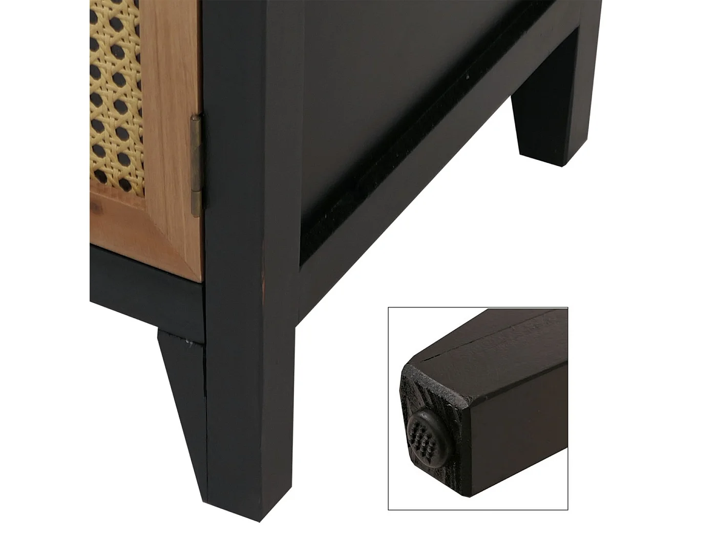 Apothekerkommode MCW-O63, Korpus schwarz