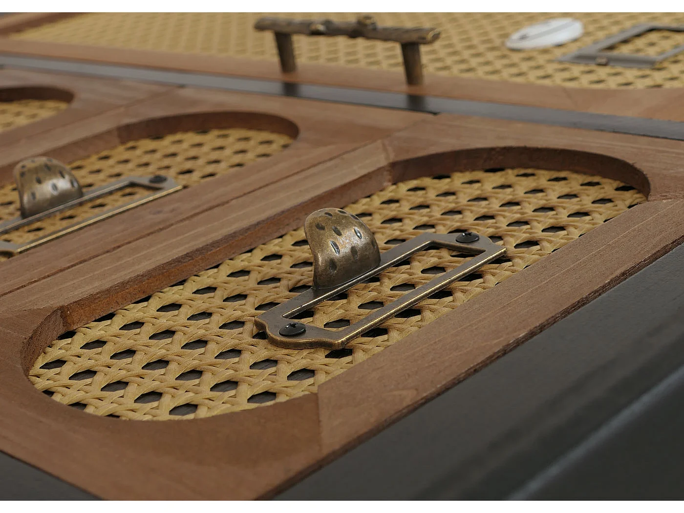 Cómoda de farmácia MCW-O63,  Corpo preto