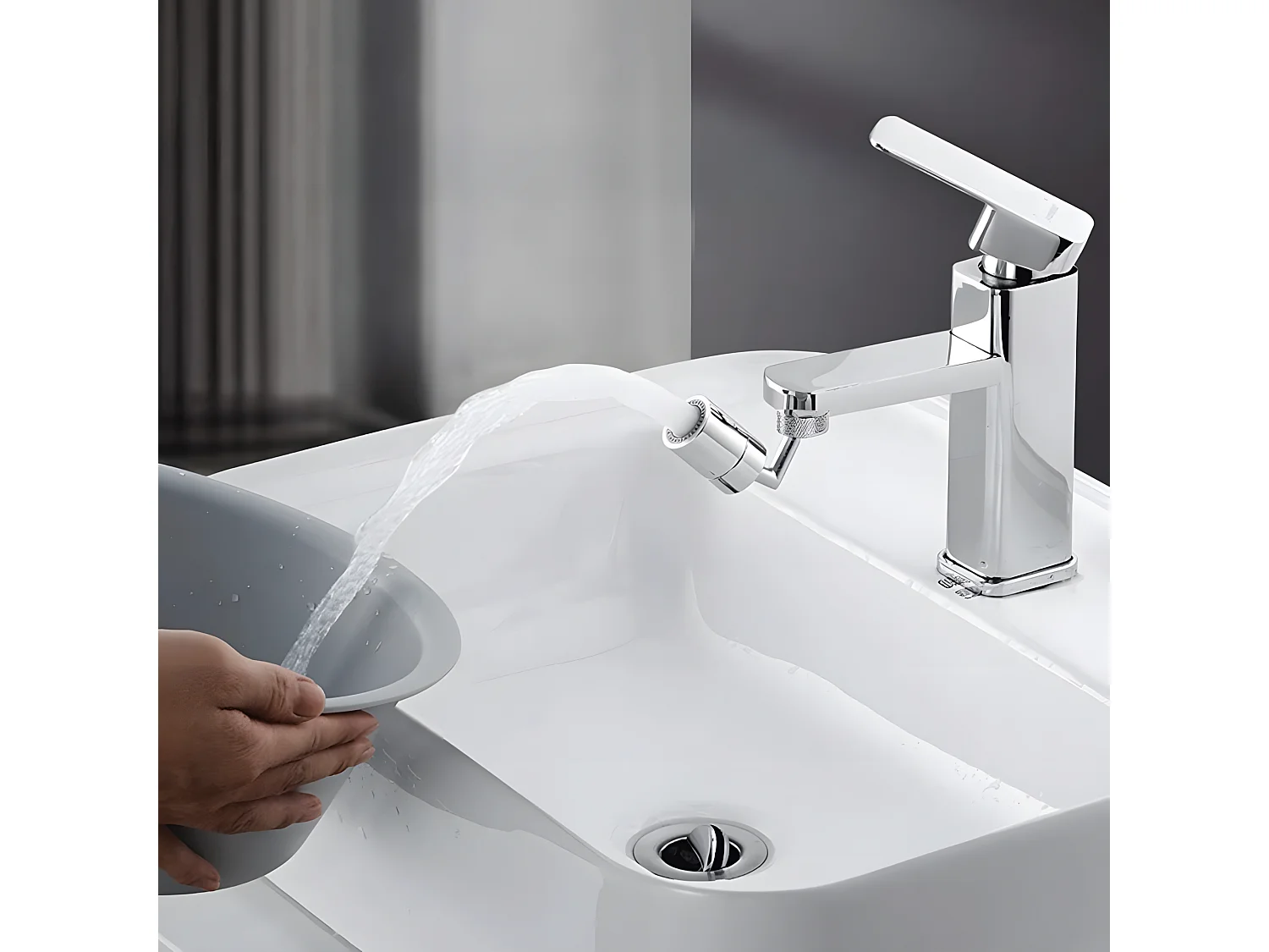 Extensão Giratória Rea Colt Chrome