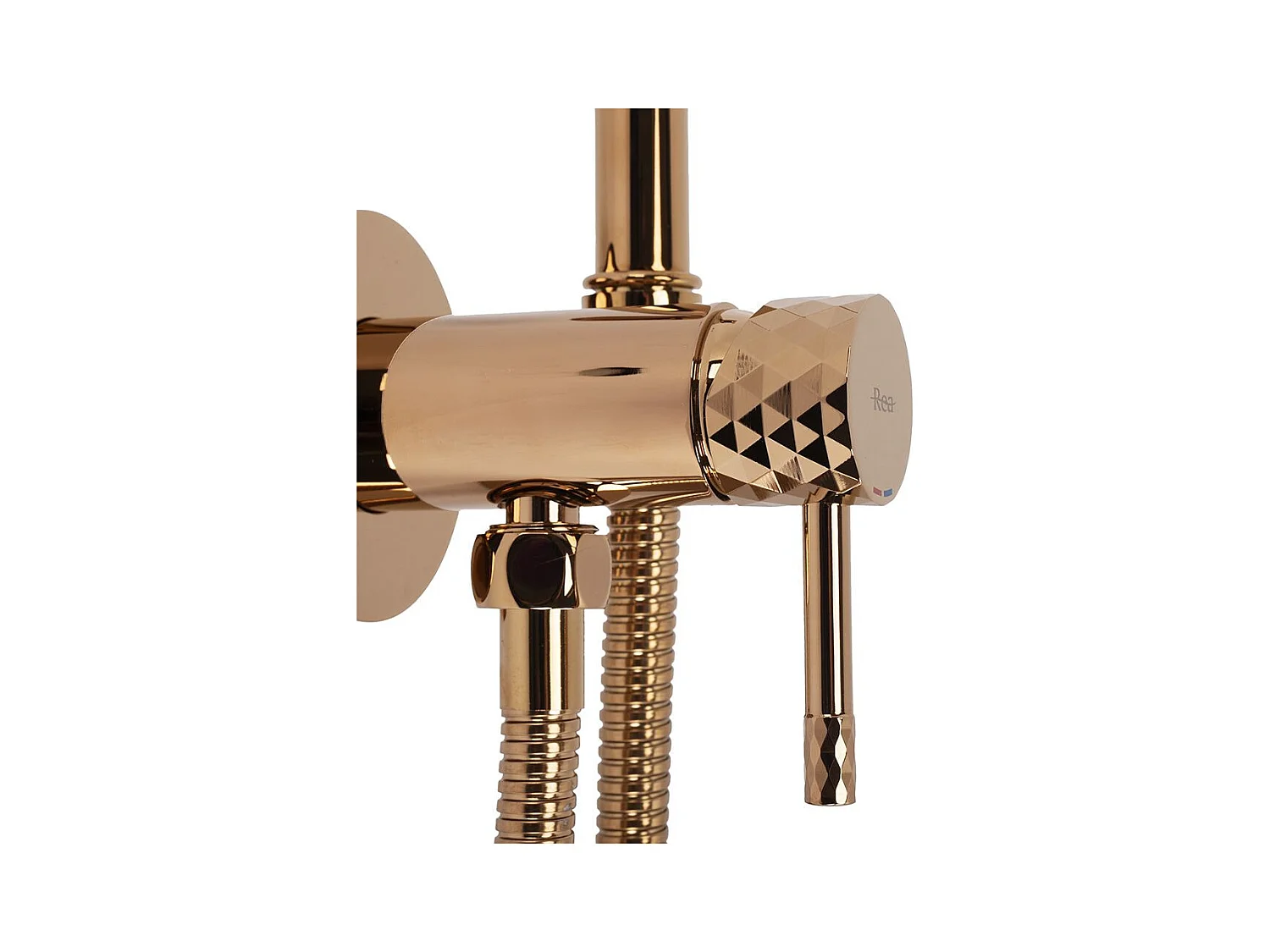 Rubinetto Bidet Rea Lungo Loop Diamond Copper