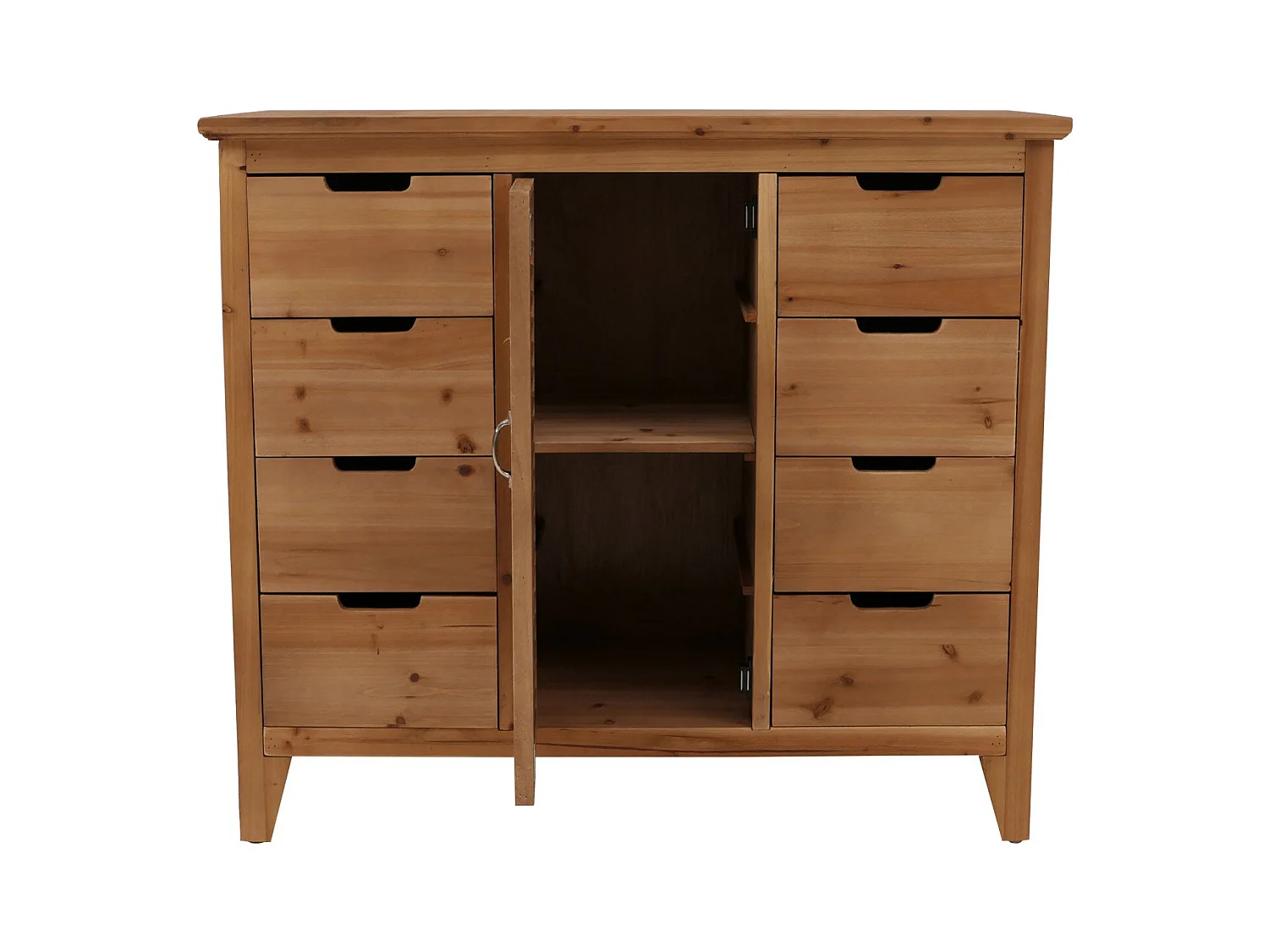 Komoda aptekarska MCW-O63,  Korpus w kolorze naturalnym