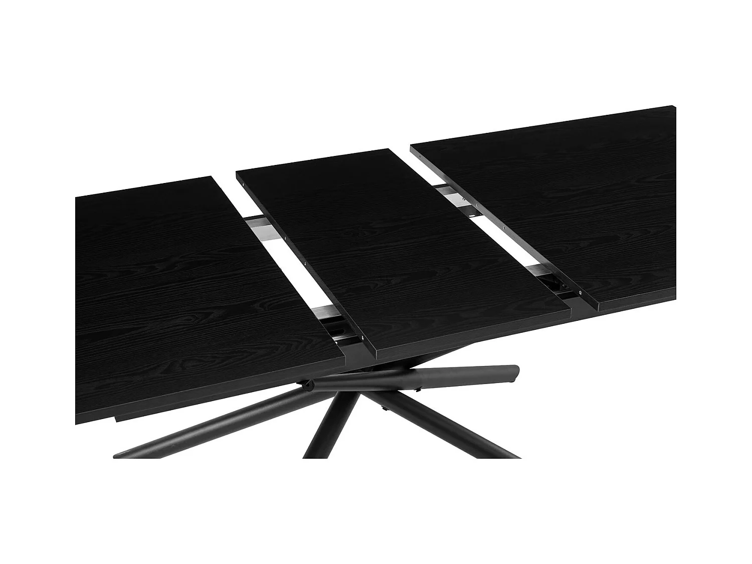 Stół do jadalni MCW-O57,  wygląd kamienia czarny