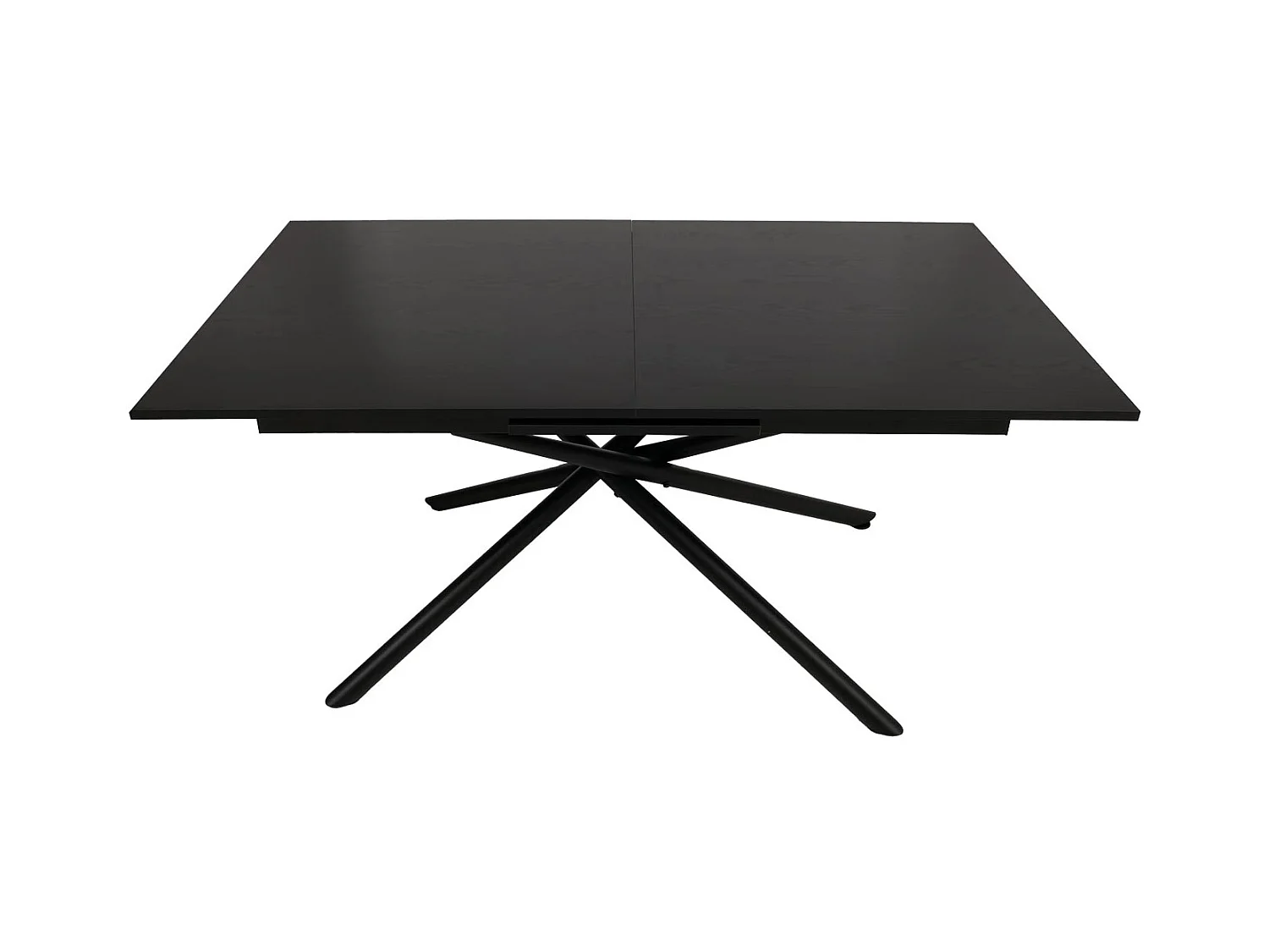 Stół do jadalni MCW-O57,  wygląd kamienia czarny