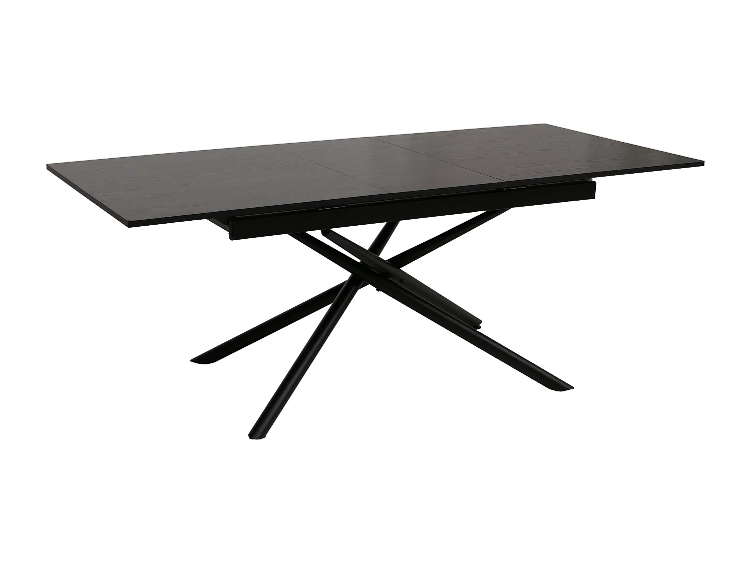 Stół do jadalni MCW-O57,  wygląd kamienia czarny