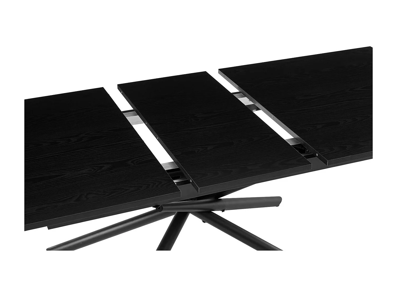 Stół do jadalni MCW-O57,  wygląd kamienia czarny