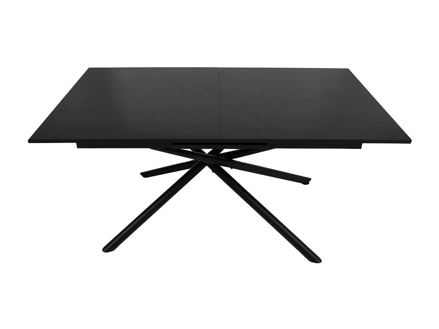 Stół do jadalni MCW-O57,  wygląd kamienia czarny