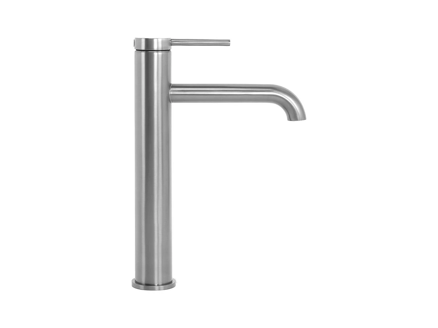 Torneira Para Lavatório Rea Spot High Brush Steel