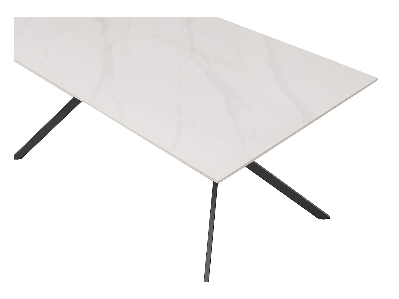 Esszimmertisch MCW-O58, Weiß