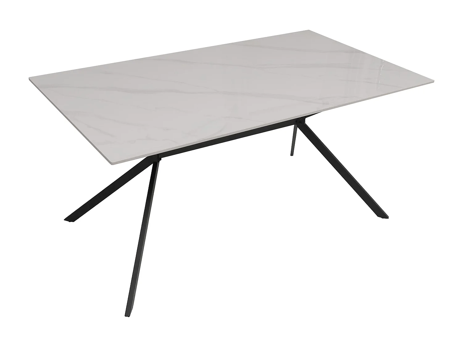 Esszimmertisch MCW-O58, Weiß