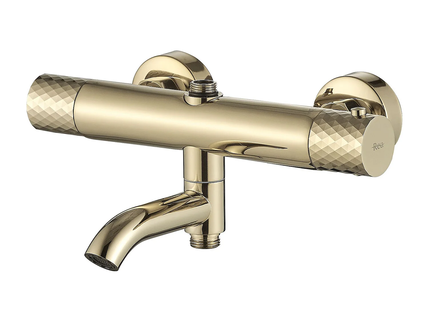 Set Doccia Rea Lungo Diamond Gold