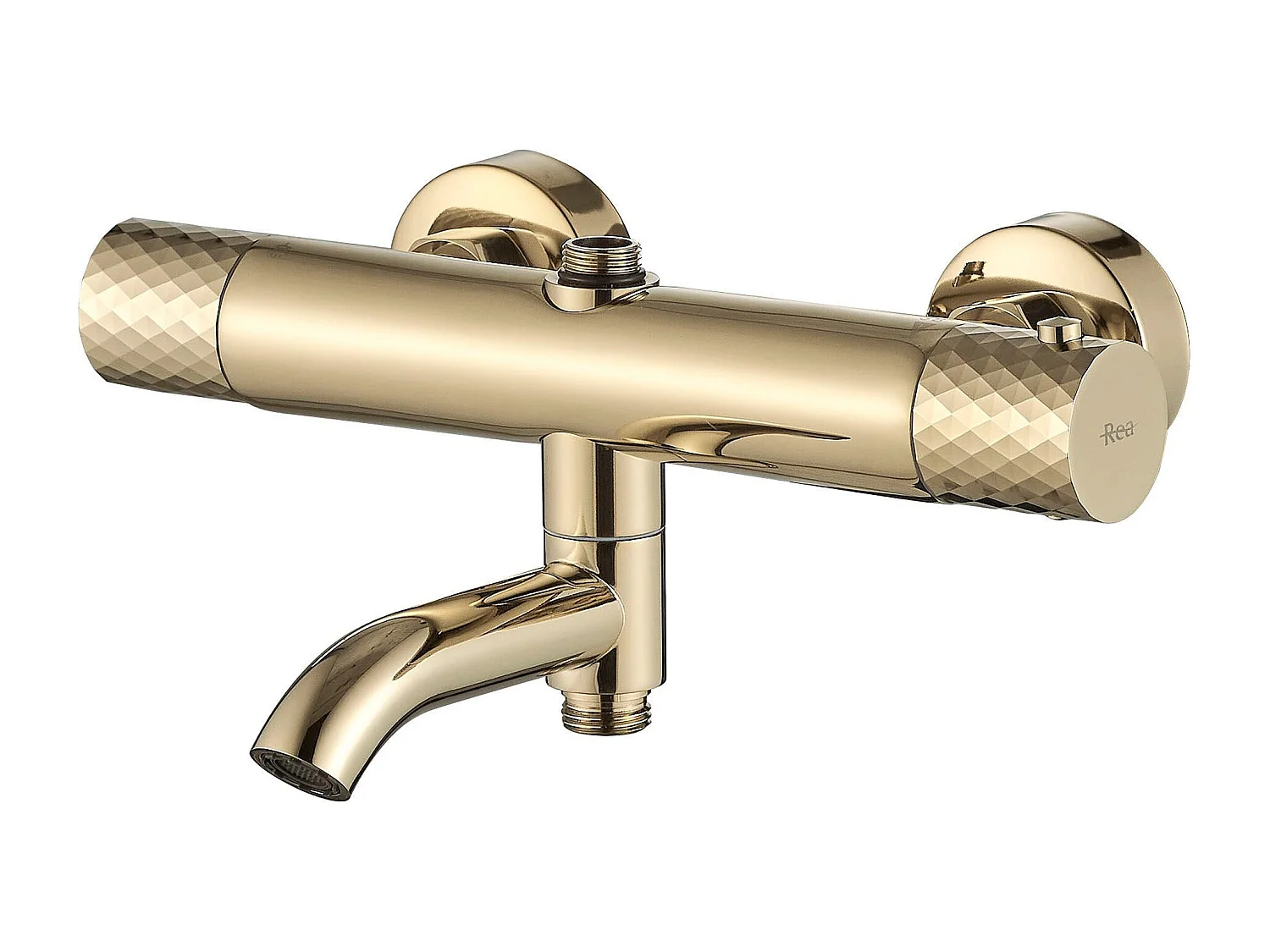 Set Doccia Rea Lungo Diamond Gold