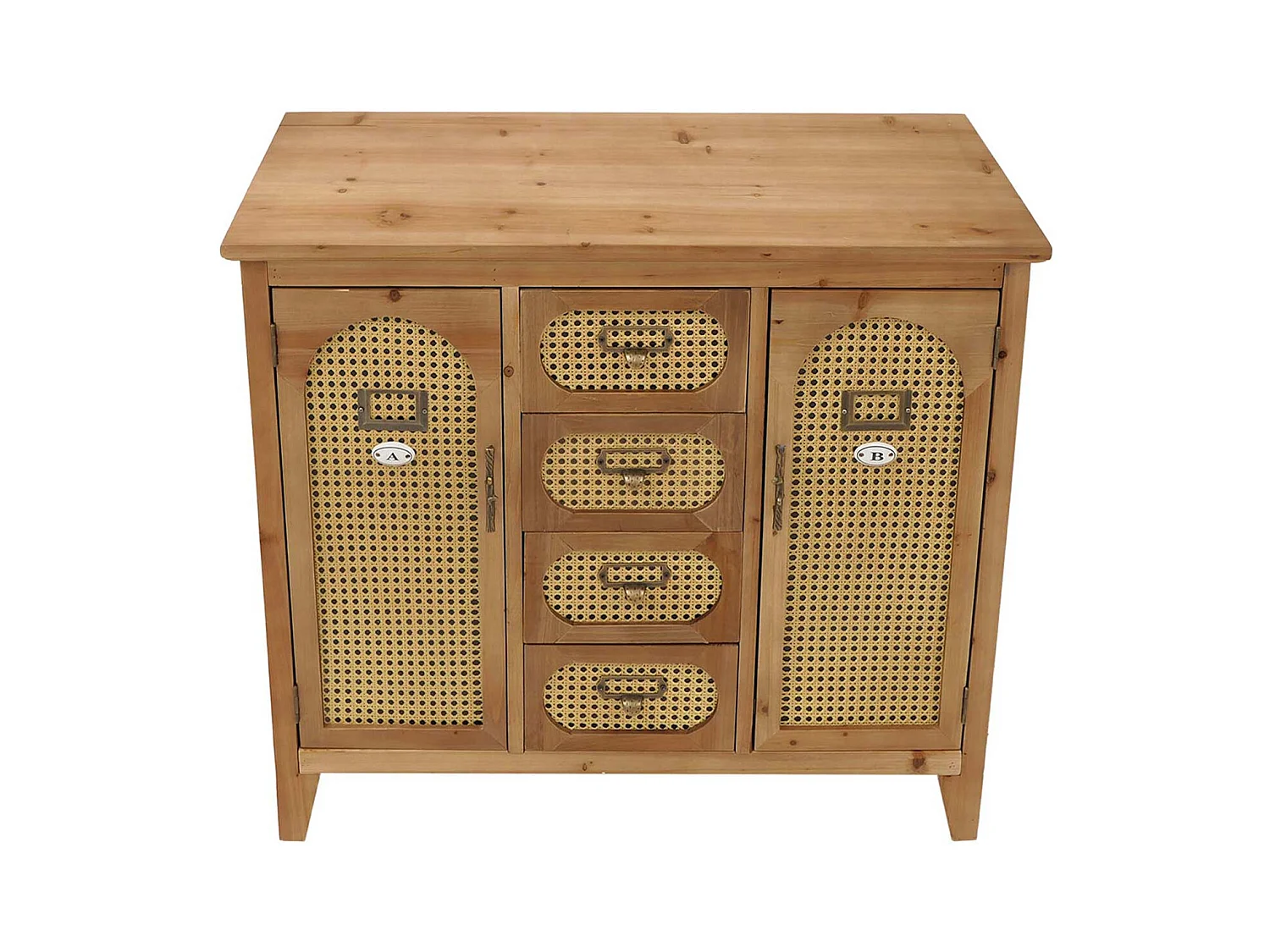 Apothekerkommode MCW-O63, Korpus natur