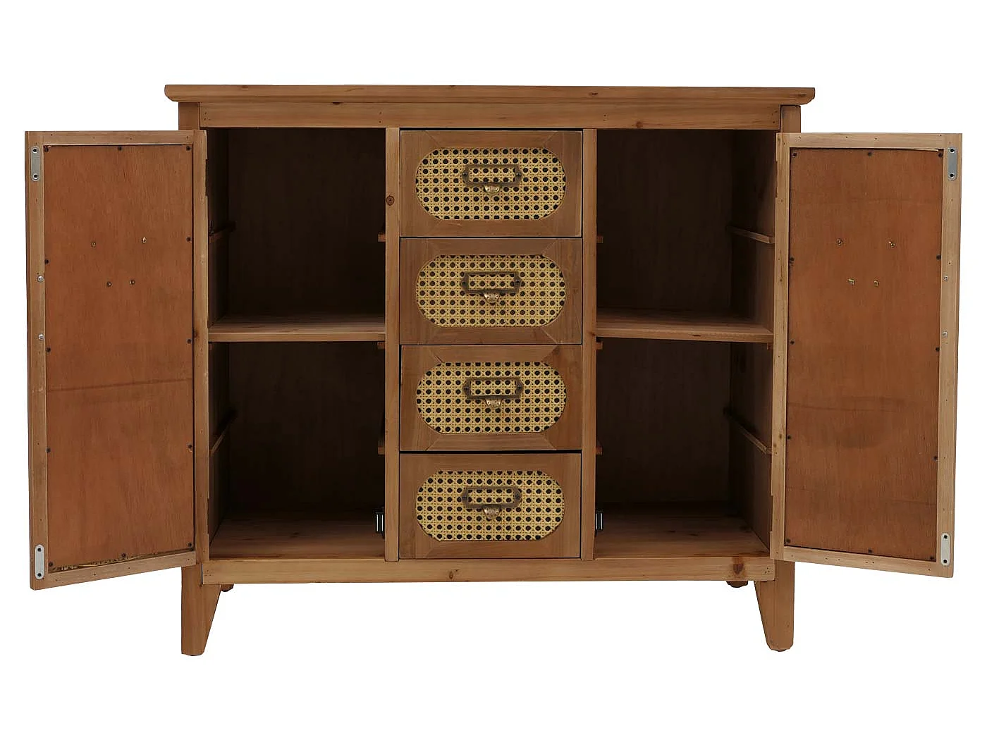 Commode de pharmacien MCW-O63,  Corps naturel