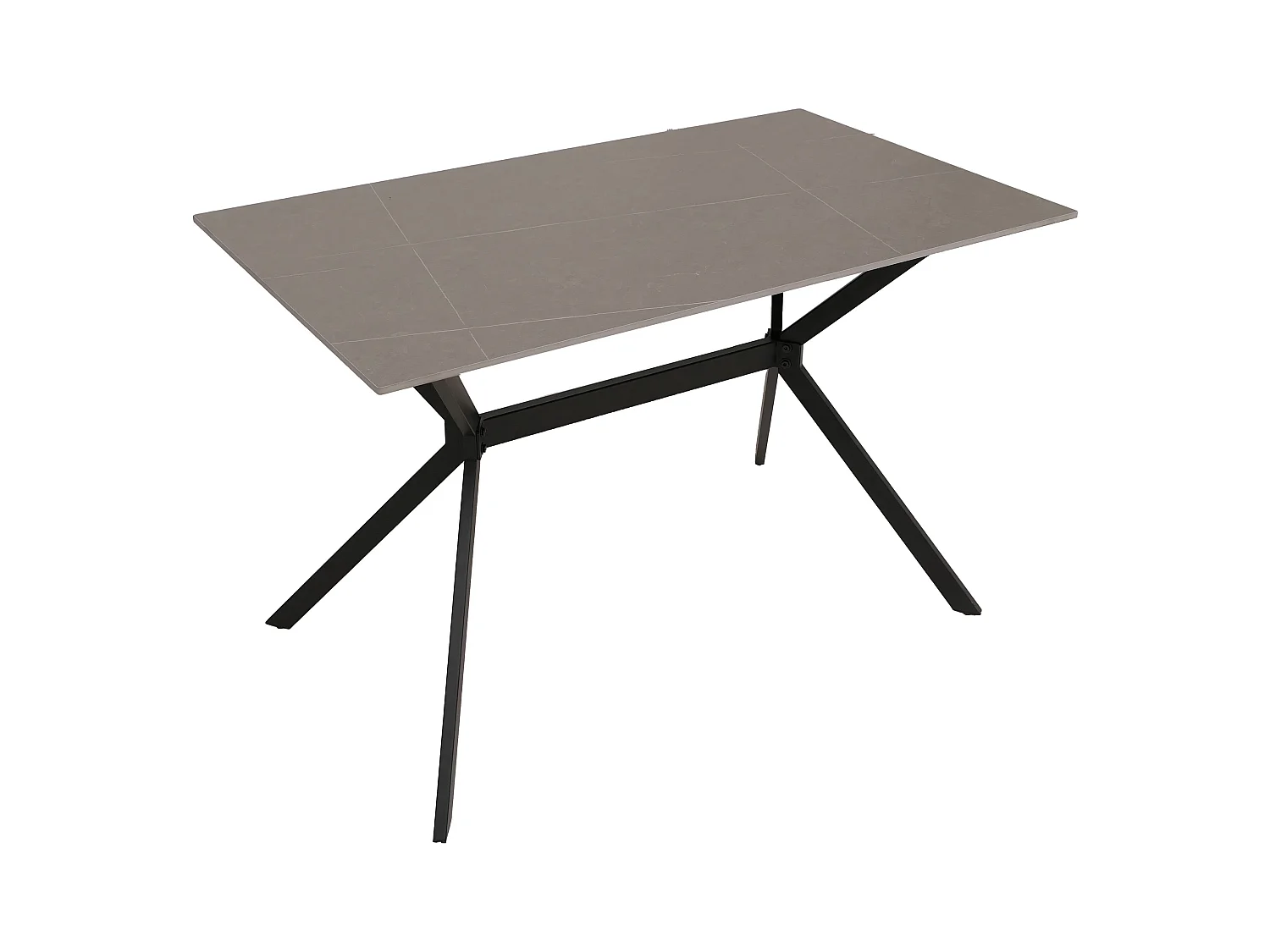 Esszimmertisch MCW-O58, Grau