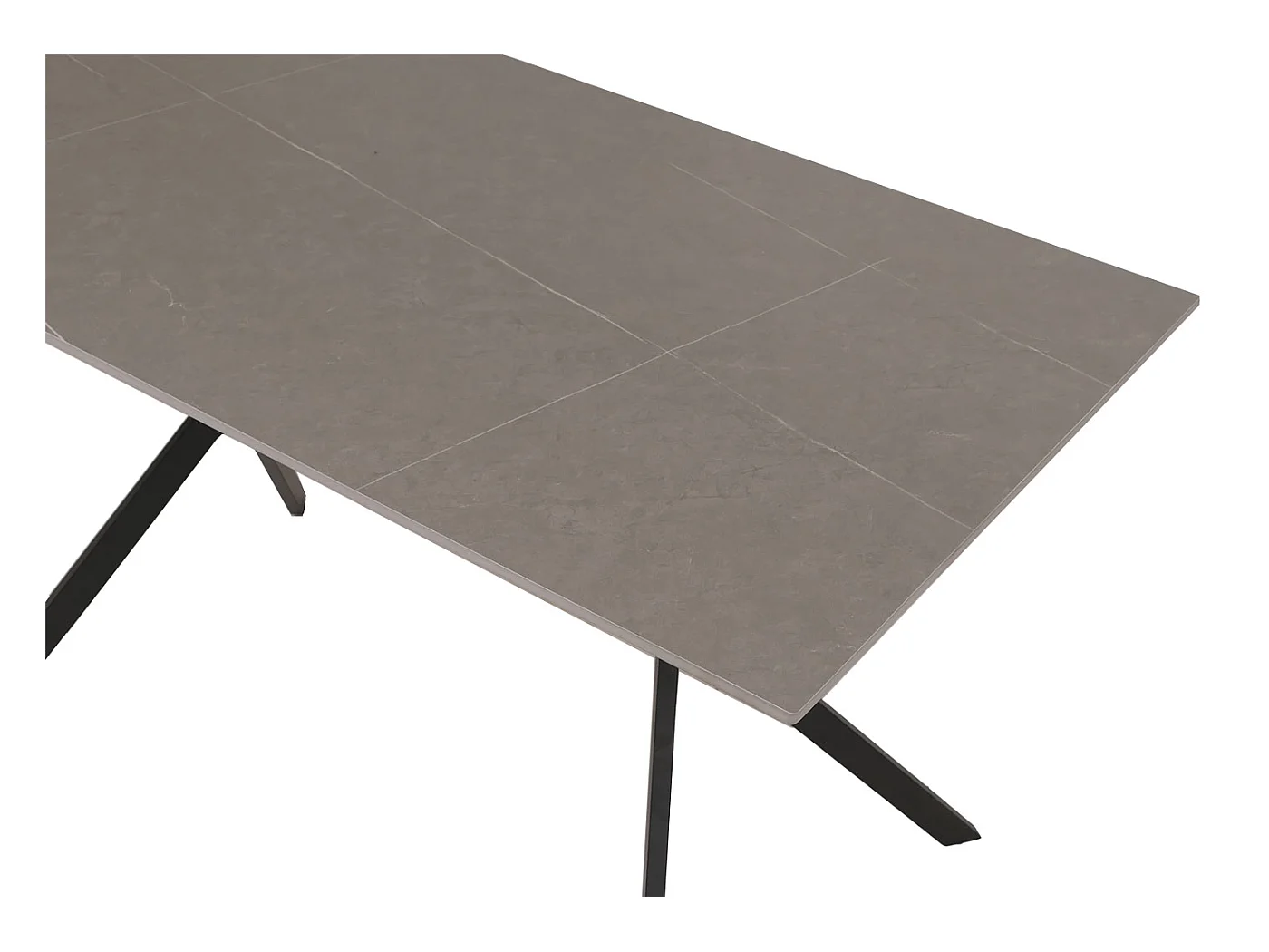 Esszimmertisch MCW-O58, Grau