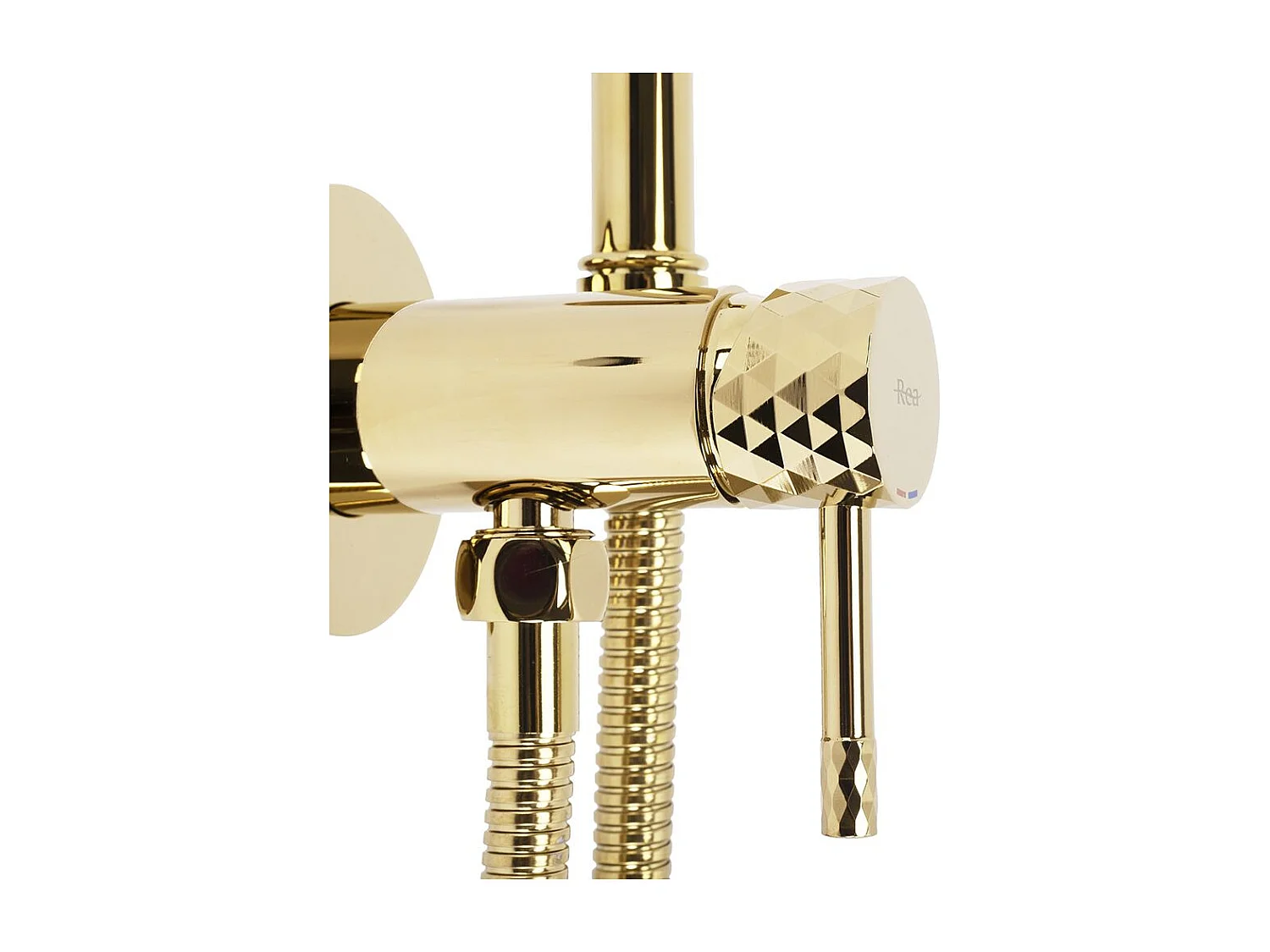 Torneira Para Bidê Rea Lungo Loop Diamond Golden