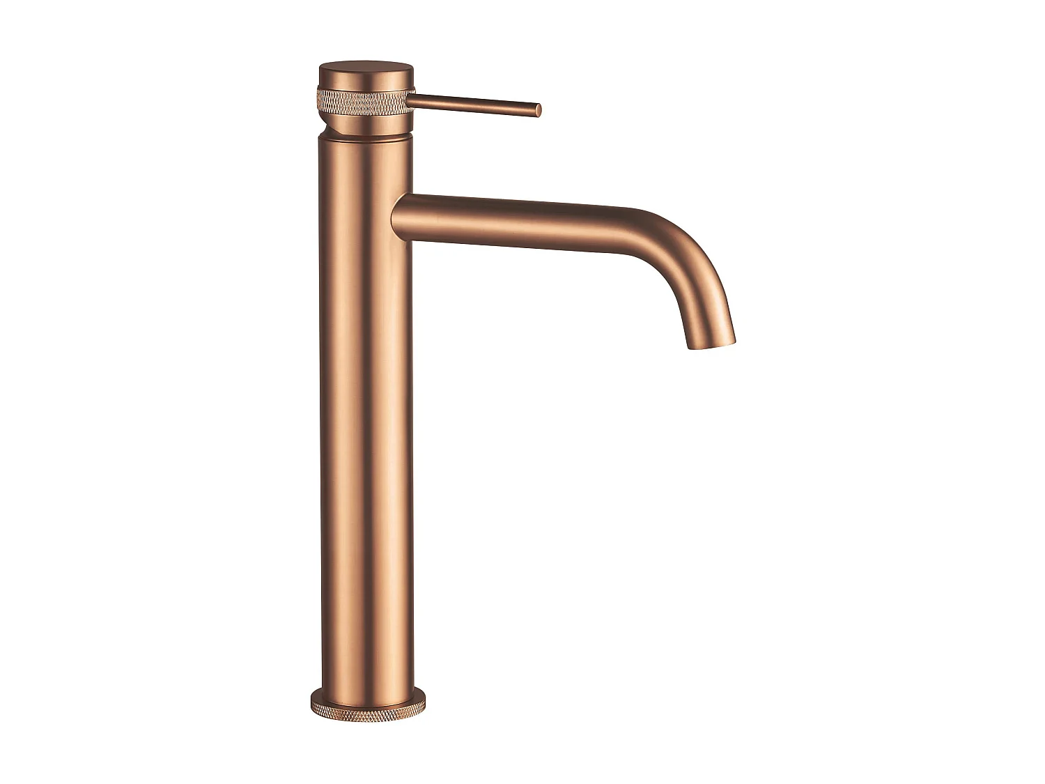 Robinet De Lavabo Rea Lungo Grip High Brush Copper