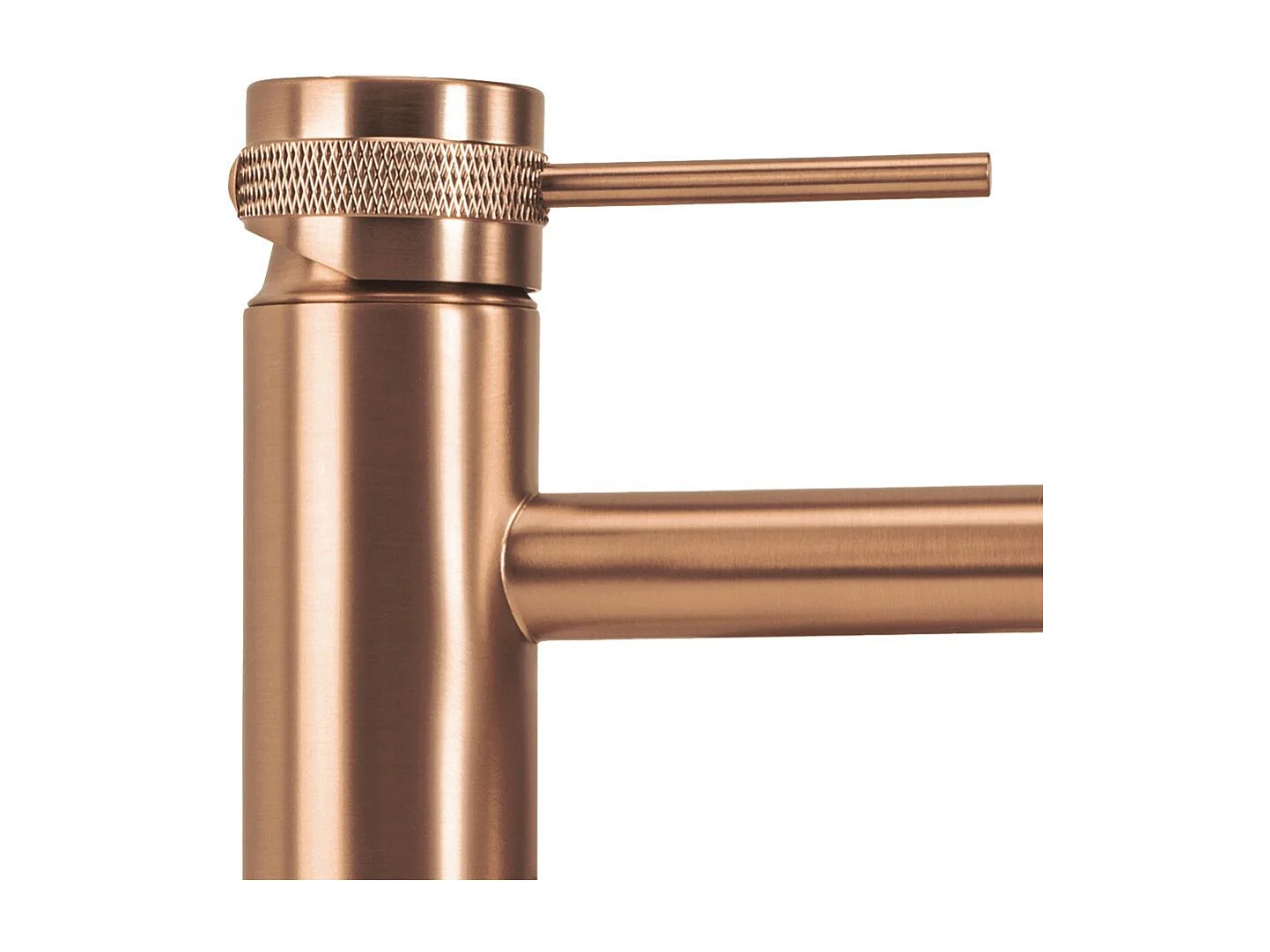 Robinet De Lavabo Rea Lungo Grip High Brush Copper