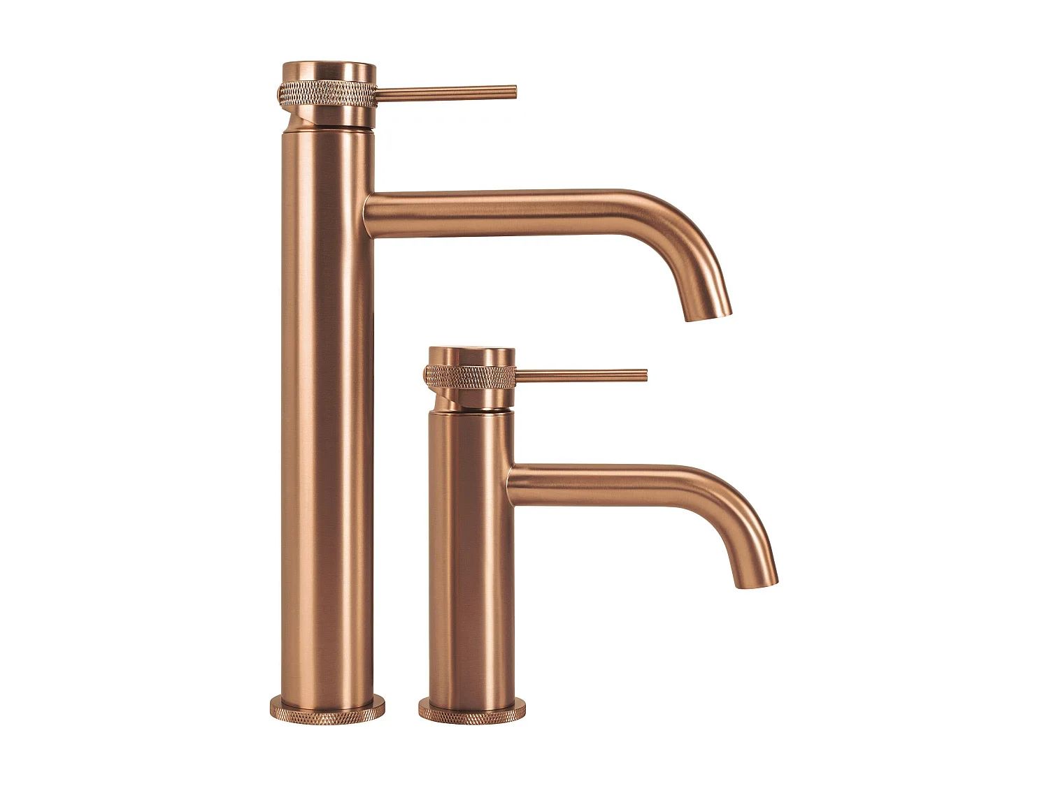 Robinet De Lavabo Rea Lungo Grip High Brush Copper