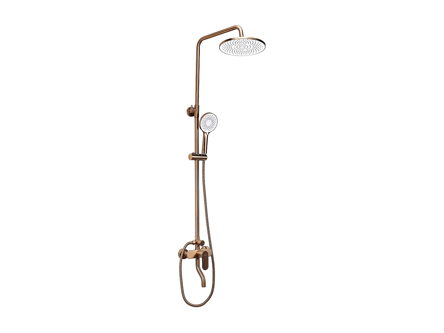 Duschgarnitur Rea Drop Brush Copper