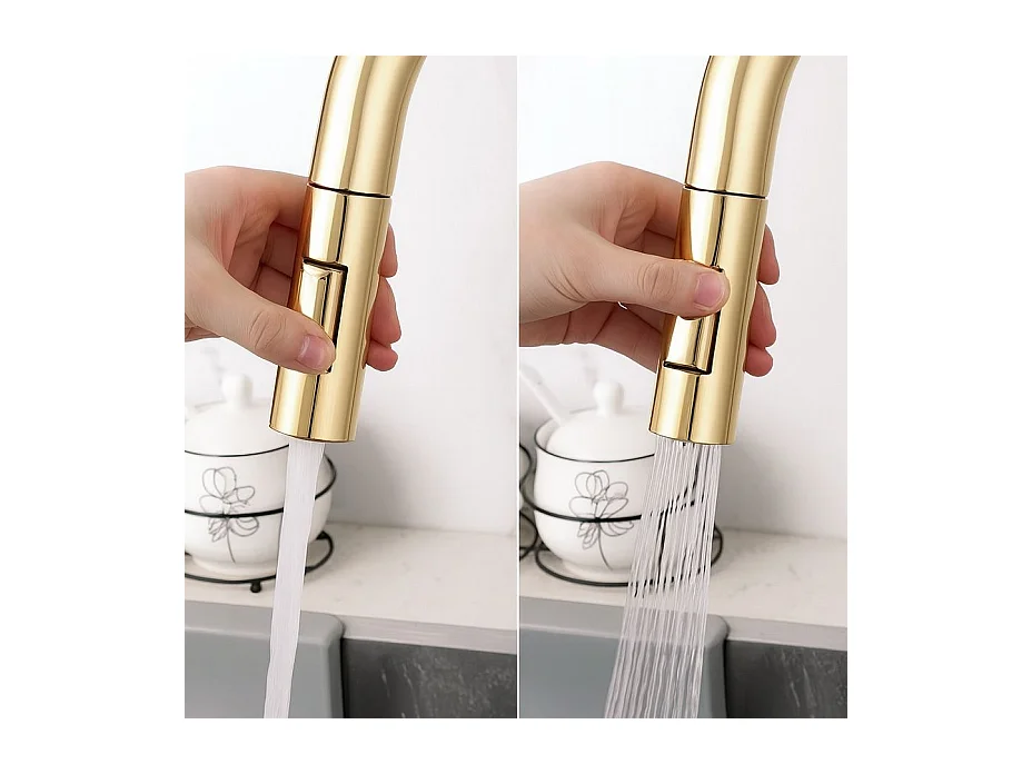 Keukenmengkraan Rea Eco Fresh Gold