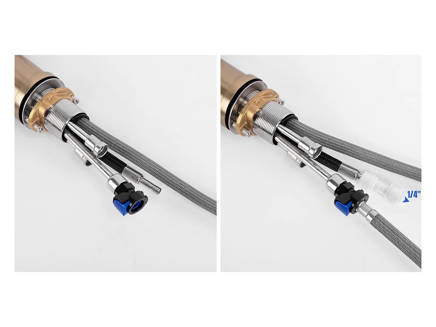 Keukenmengkraan Rea Eco Fresh Gold