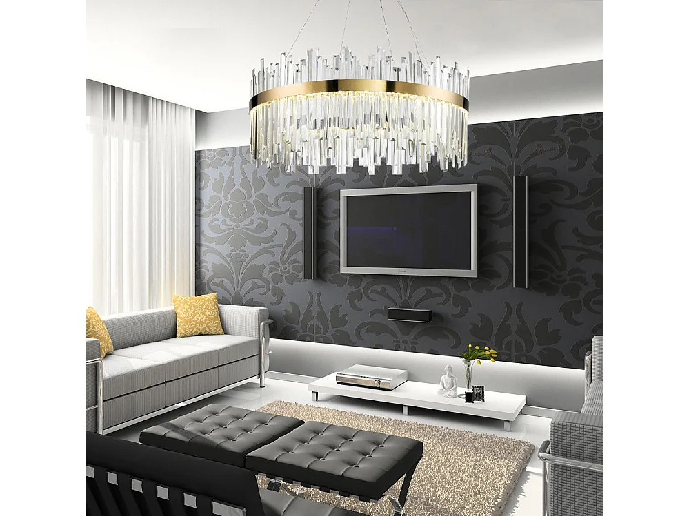 Lampe Suspendue Toolight App1515-Cp60 Brush Gold