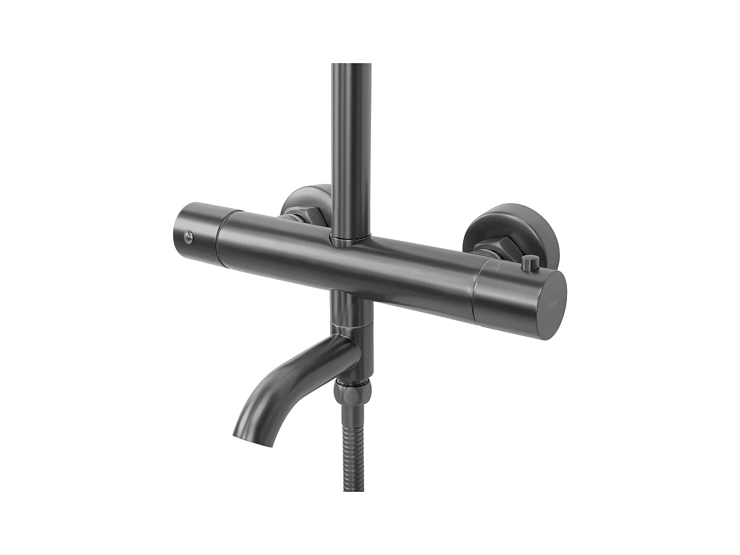 Kit De Douche Encastré Rea Lungo High Titanium