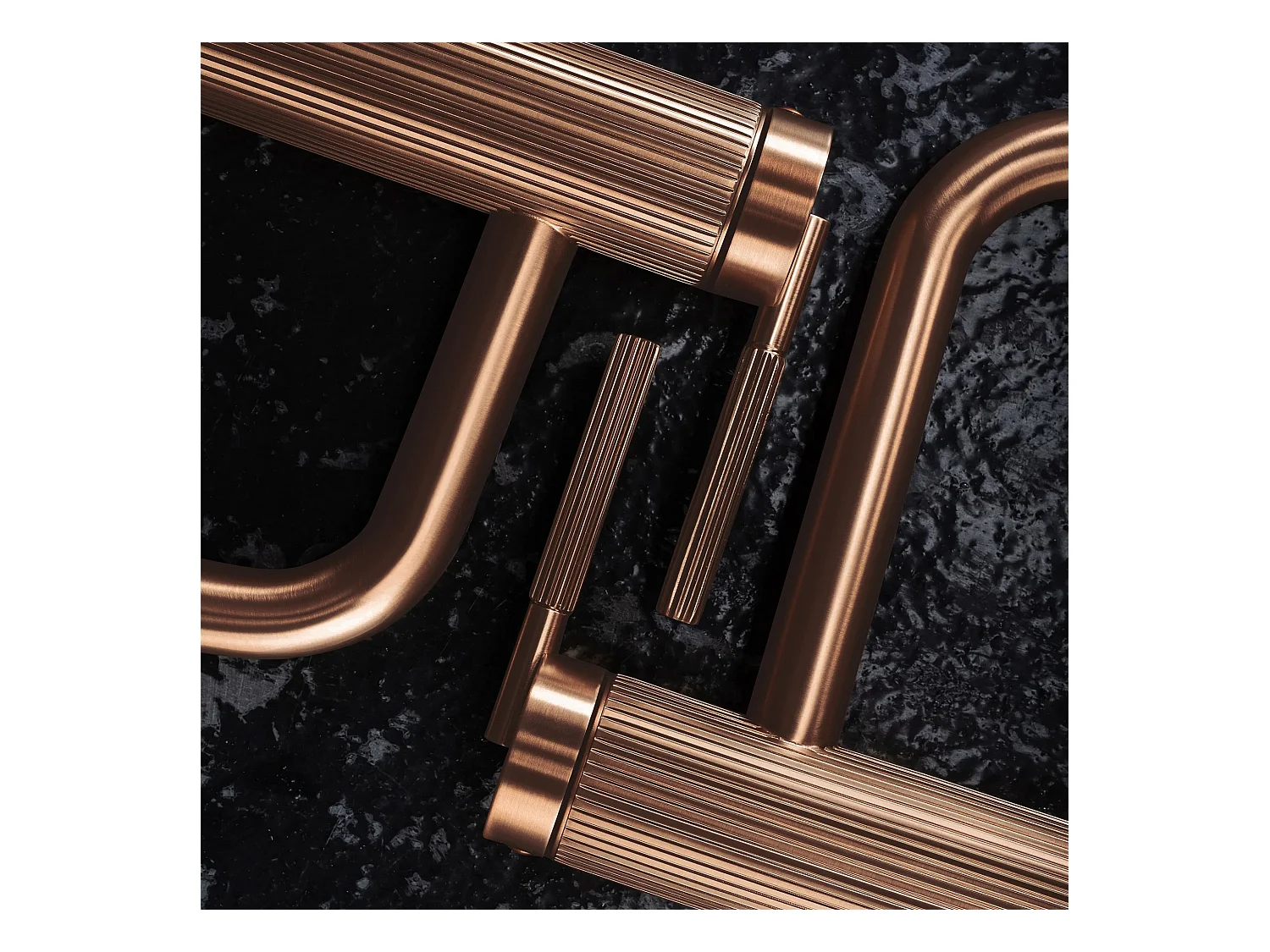 Torneira Para Lavatório Rea Argon Low Brush Copper